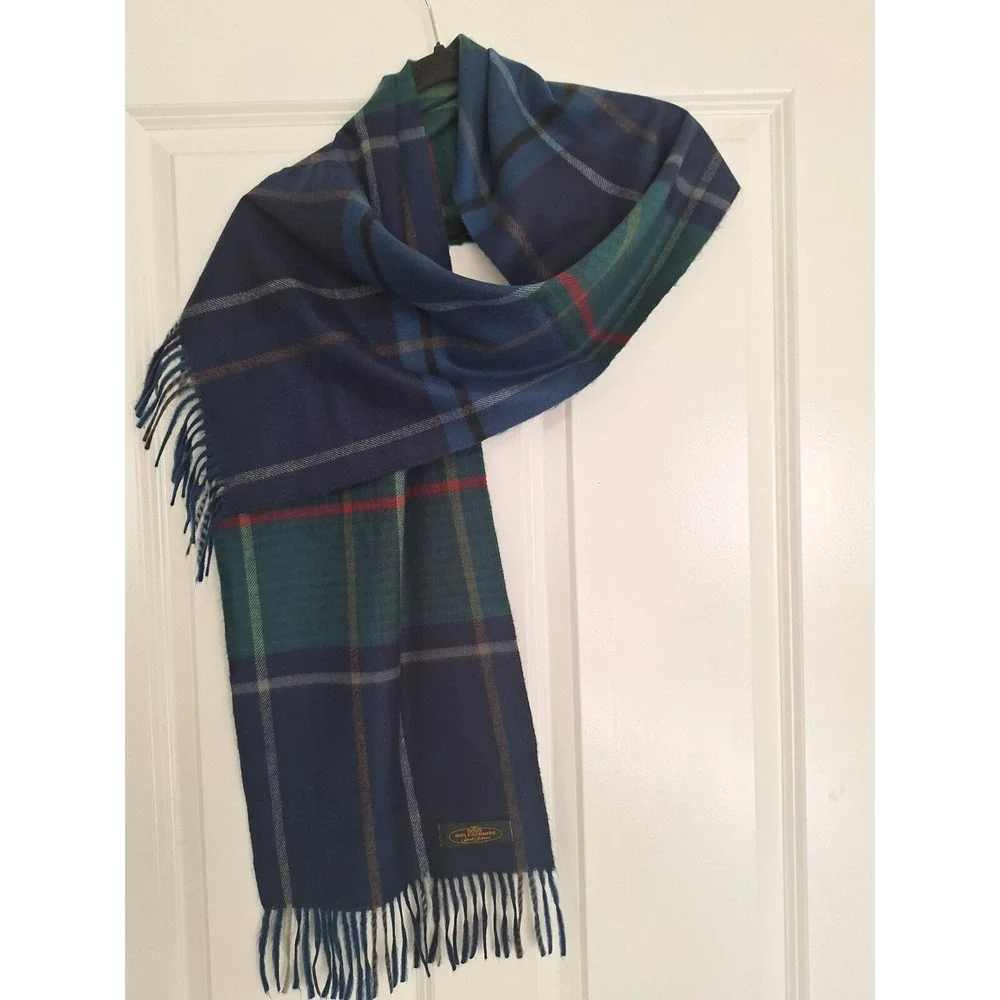 Cashmere Scarf‎ Hand Tailored Multicolor Pink 70